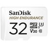 Karta pamięci SANDISK High Endurance microSDHC 32GB Klasa prędkości Klasa 10