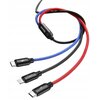 Kabel USB - Lightning/Micro USB/USB-C BASEUS 1.2 m Gwarancja 24 miesiące