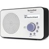 Radio TECHNISAT Viola 2 Przenośne Biało-czarny Zakresy fal radiowych DAB+