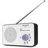 Radio TECHNISAT Viola 2 Przenośne Biało-czarny Zakresy fal radiowych FM