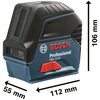 Laser liniowy BOSCH Professional GCL 2-15 0601066E00