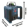 Laser rotacyjny BOSCH Professional GRL 300 HVG Set 0601061701 Zawartość zestawu 1 bateria 9 V (6LR61)