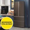 Lodówka HAIER HB18FGSAAA Side by Side No frost 190cm Tytanowy System ABT Kolor / wykończenie frontu Tytanowo-szklany