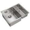 Zlewozmywak TEKA Be Linea RS15 2B 580 115030008 Stalowy Wykonanie Stal chromowo-niklowana