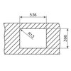 Zlewozmywak TEKA Be Linea RS15 2B 580 115030008 Stalowy Typ Podwieszany
