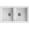 Zlewozmywak TEKA Stone 90 B-TG 2B 115260012 Biały