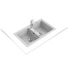 Zlewozmywak TEKA Stone 90 B-TG 2B 115260012 Biały Typ Wbudowywany