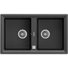 Zlewozmywak TEKA Stone 90 B-TG 2B 115260013 Ciemnoszary