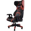 Fotel E-BLUE Cobra EEC310REAA-IA Czarno-czerwony Materiał obicia Tkanina