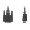 Kabel HDMI - DVI-D LANBERG CA-HDDV-10CC-0030-BK 3 m Długość [m] 3
