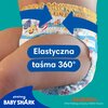 Pieluchomajtki PAMPERS Splashers Baby Shark 3 (12 szt.) Informacje dodatkowe Łatwe w rozdzieraniu boczki