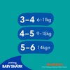 Pieluchomajtki PAMPERS Splashers Baby Shark 3 (12 szt.) Rodzaj Pieluchomajtki