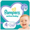 Pieluchy PAMPERS Active Baby 4 (132 szt.) Liczba sztuk w opakowaniu 132