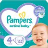 Pieluchy PAMPERS Active Baby 4 (132 szt.) Waga dziecka [kg] 9 - 14