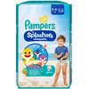 Pieluchomajtki PAMPERS Splashers Baby Shark 5 (10 szt.) Waga dziecka [kg] 14+