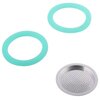 Uszczelki GAT Silicone + Sitko 9/10 TZ (2 sztuki) Turkusowy