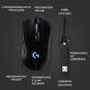 Mysz LOGITECH G703 LightSpeed Hero Komunikacja z komputerem Bezprzewodowa