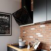 Okap GLOBALO Zenesor 90.1 Czarny 540m3/h 65dB klasa B Filtr przeciwtłuszczowy Aluminiowy