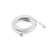 Kabel RJ45 - RJ45 LANBERG 10 m PCF6-10CC-1000-W Biały