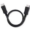 Kabel DisplayPort - DisplayPort QOLTEC 50584 0.5 m Kolor Czarny