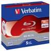 Płyta VERBATIM Jewel Case BD-RE, 50 GB, 2x (5 szt.) Rodzaj nośnika BD-RE