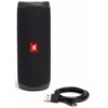 Głośnik mobilny JBL Flip 5 Czarny Złącza USB-C