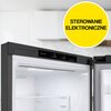 Lodówka LG GBP31DSLZN No frost 186cm Ciemnoszary Położenie zamrażarki Na dole