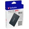 Dysk VERBATIM VI550 S3 512 GB Czarny Rodzaj dysku SSD