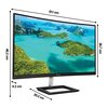 Monitor PHILIPS E-line 272E1CA 27" 1920x1080px 4 ms [GTG] Curved Przeznaczenie Do domu i biura