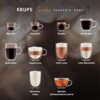 Ekspres KRUPS Evidence One EA895E Dostępne napoje Latte