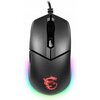 Mysz MSI Clutch GM11 Czarny Rozdzielczość 5000 dpi