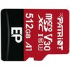 Karta pamięci PATRIOT microSDXC 512GB EP Pro + Adapter Klasa prędkości A1