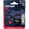 Karta pamięci PATRIOT microSDXC 512GB EP Pro + Adapter Adapter w zestawie Tak