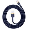 Kabel USB - Lightning BASEUS Cafule 1 m Granatowo-złoty Rodzaj Kabel
