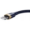 Kabel USB - Lightning BASEUS Cafule 1 m Granatowo-złoty Typ USB-A - Lightning