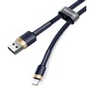 Kabel USB - Lightning BASEUS Cafule 1 m Granatowo-złoty Złącze 1 USB-A