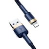 Kabel USB - Lightning BASEUS Cafule 1 m Granatowo-złoty Gwarancja 24 miesiące