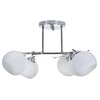 Lampa sufitowa ACTIVEJET AJE-Irma 5P Biało-Srebrny Zasilanie Sieciowe