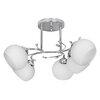 Lampa sufitowa ACTIVEJET AJE-Irma 5P Biało-Srebrny