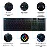 Klawiatura LOGITECH G915 Tactile RGB Dla graczy Tak