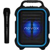 Power audio NOVOX Mobilite Czarno-niebieski Radio Nie