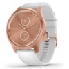 Zegarek sportowy GARMIN Vivomove Style Różowo-biały