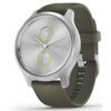 Zegarek sportowy GARMIN Vivomove Style Srebrno-zielony Komunikacja ANT+