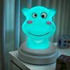 Lampka nocna ALECTO Silly Hippo Niebieski Rodzaj produktu Lampka nocna