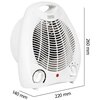 Termowentylator TEESA TSA8025 Liczba poziomów grzania 3