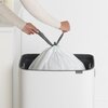 Kosz na śmieci uchylny BRABANTIA 223006  Bo Touch do segregacji, System Soft Touch 60L Biały Rodzaj wykończenia Malowany