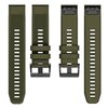 Pasek TECH-PROTECT Smooth do Garmin Fenix 3/5X/3HR/5X Plus/6X/6X Pro/7X Ciemnozielony Materiał TPU