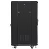 Szafa RACK LANBERG 19" 22U FF01-6622-12B 600 x 600 mm, Stojąca Czarny Typ szafy Stojąca