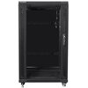 Szafa RACK LANBERG 19" 22U FF01-6622-12B 600 x 600 mm, Stojąca Czarny