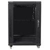Szafa RACK LANBERG 19" 15U FF01-6815-12B 600 x 800 mm, Stojąca Czarny